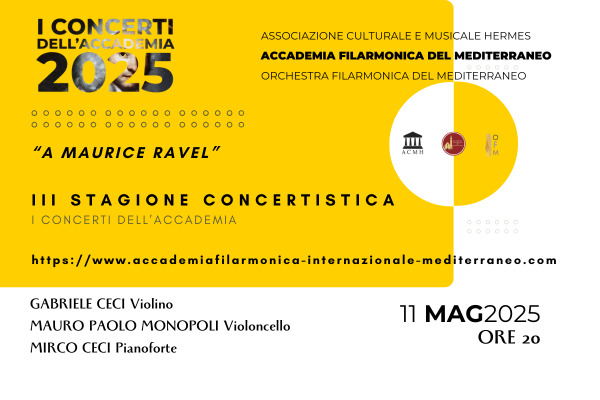 A Maurice Ravel - Auditorium San Luigi - Trani - Biglietti