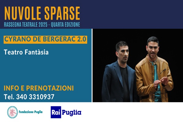 Biglietti - Cyrano de Bergerac 2.0 Replica - Teatro Fantasia - Barletta (BT) 