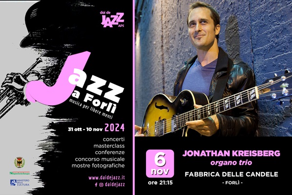 Jonathan Kreisberg Organ Trio - Fabbrica delle Candele - Forlì - Biglietti