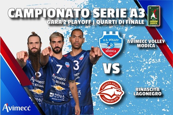 Avimecc Modica - Rinascita Lagonegro / Gara 2 Quarti Play Off A3 - Biglietti