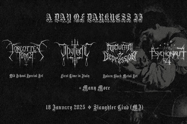 A Day of Darkness II - Slaughter Club - Paderno Dugnano - Milano - Biglietti