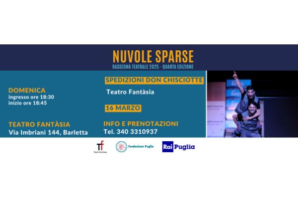 Spedizioni Don Chisciotte - Teatro Fantasia - Barletta - Biglietti