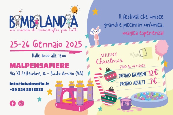 BIMBILANDIA - Il festival dei bambini - Malpensa Fiere