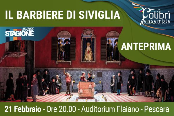 Il Barbiere di Siviglia - Anteprima