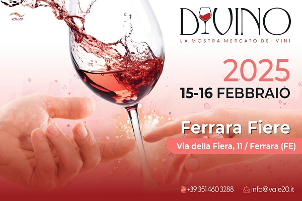 DIVINO, la mostra mercato dei vini a Ferrara