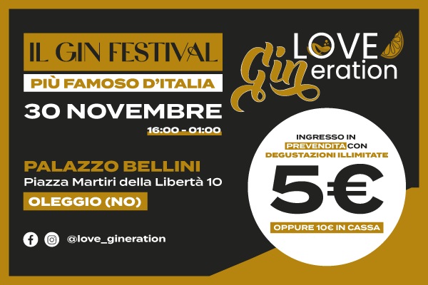 LOVE GINERATION - Gin Festival