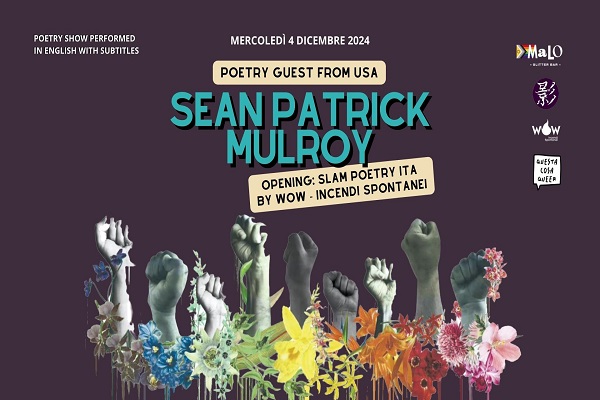 Sean Patrick Mulroy: Poetry Guest from USA